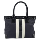 GUCCI Tote Bag Canvas Black Gold 002 1119 Auth 207412-3