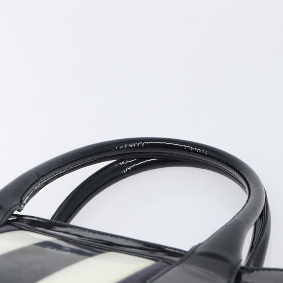 GUCCI Tote Bag Canvas Black Gold 002 1119 Auth 207412