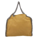 Stella McCartney Chain Falabella Bag Polyester 2way Yellow 371223 Auth 207413A-13