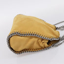 Stella McCartney Chain Falabella Bag Polyester 2way Yellow 371223 Auth 207413A-4