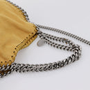 Stella McCartney Chain Falabella Bag Polyester 2way Yellow 371223 Auth 207413A-7