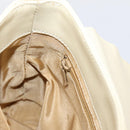GIVENCHY Shoulder Bag Leather Ivory Gold Auth 207416-20