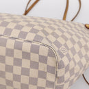 LOUIS VUITTON Damier Azur Neverfull MM Tote Bag N41605 LV Auth 207423-15