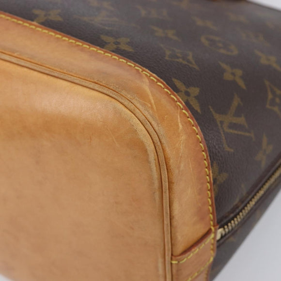 LOUIS VUITTON Monogram Alma Hand Bag M51130 LV Auth 207424