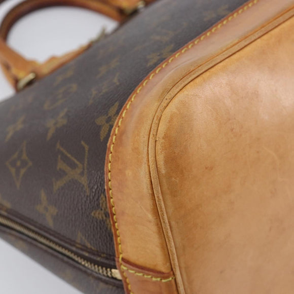 LOUIS VUITTON Monogram Alma Hand Bag M51130 LV Auth 207424