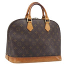 LOUIS VUITTON Monogram Alma Hand Bag M51130 LV Auth 207424-1