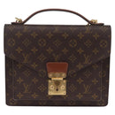 LOUIS VUITTON Monogram Monceau28 Hand Bag M51185 LV Auth 207428-13