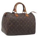 LOUIS VUITTON Monogram Speedy 30 Hand Bag M41526 LV Auth 207433-1