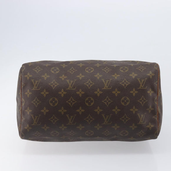 LOUIS VUITTON Monogram Speedy 30 Hand Bag M41526 LV Auth 207433