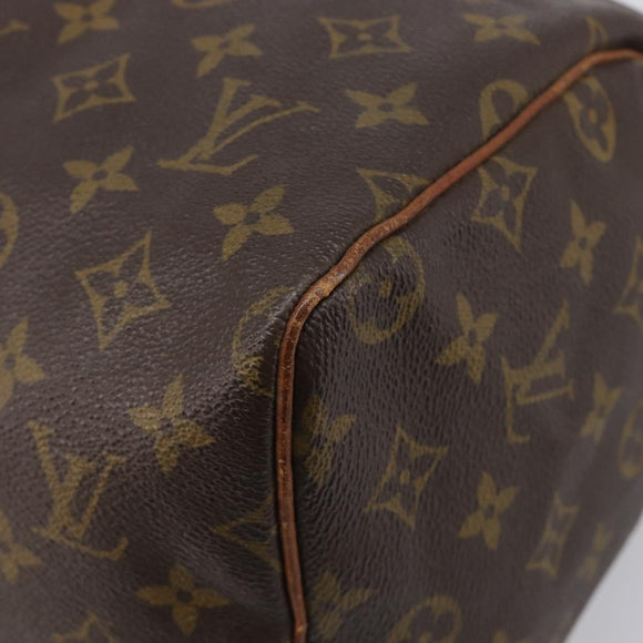LOUIS VUITTON Monogram Speedy 30 Hand Bag M41526 LV Auth 207433