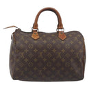 LOUIS VUITTON Monogram Speedy 30 Hand Bag M41526 LV Auth 207433-2