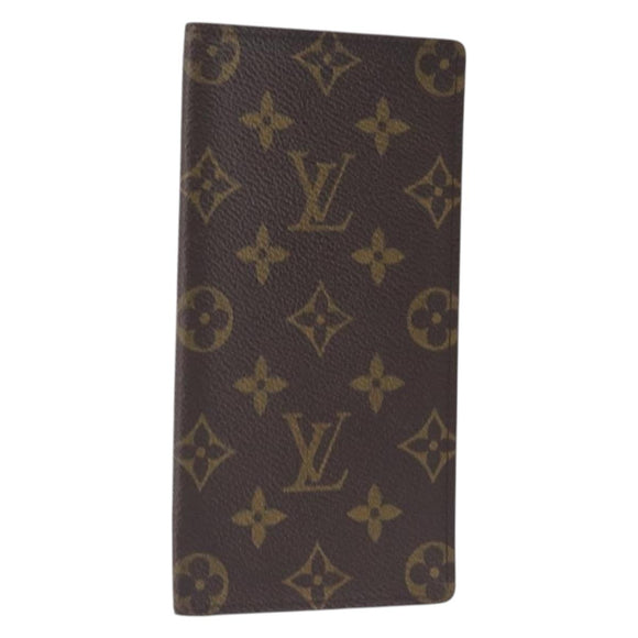 LOUIS VUITTON Monogram Porte Valeurs Cartes Credit Wallet M61823 LV Auth 207440