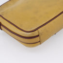 Cartier Must Line Trinity Shoulder Bag Leather Beige Gold Auth 207443-13