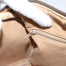 GUCCI GG Supreme Web Sherry Line Boston Bag PVC Beige Gold 40 02 006 Auth 207447-24