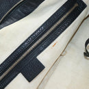 GUCCI Soho Shoulder Bag Leather Black Gold 295175 Auth 207456V-28