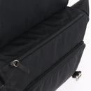 PRADA Shoulder Bag Nylon Black Silver Auth 207460V-9
