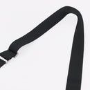 PRADA Shoulder Bag Nylon Black Silver Auth 207460V-14