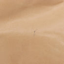 CELINE Tote Bag Leather Beige Silver Auth 207461A-17