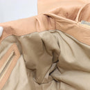 CELINE Tote Bag Leather Beige Silver Auth 207461A-23