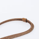 GUCCI GG Canvas Shoulder Bag Brown Gold 109097 Auth 207462-10