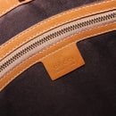 GUCCI GG Canvas Shoulder Bag Brown Gold 109097 Auth 207462-19