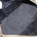 LOEWE Amazona 28 Hand Bag Leather Gold Auth 207475V-10
