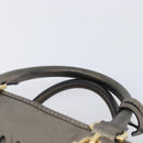 LOEWE Amazona 28 Hand Bag Leather Gold Auth 207475V-7