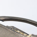 LOEWE Amazona 28 Hand Bag Leather Gold Auth 207475V-8