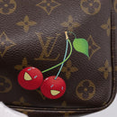 LOUIS VUITTON Monogram Cherry Pochette Accessoires Pouch M95008 Auth 207476SAV-19