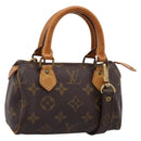LOUIS VUITTON Monogram Mini Speedy Hand Bag M41534 LV Auth 207477V-1