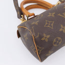 LOUIS VUITTON Monogram Mini Speedy Hand Bag M41534 LV Auth 207477V-17