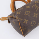LOUIS VUITTON Monogram Mini Speedy Hand Bag M41534 LV Auth 207477V-19