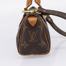 LOUIS VUITTON Monogram Mini Speedy Hand Bag M41534 LV Auth 207477V-3