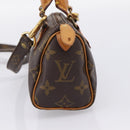LOUIS VUITTON Monogram Mini Speedy Hand Bag M41534 LV Auth 207477V-4