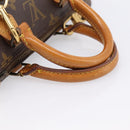 LOUIS VUITTON Monogram Mini Speedy Hand Bag M41534 LV Auth 207477V-7