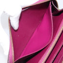 LOUIS VUITTON Monogram Empreinte Zippy Wallet Long Wallet amethyst M60569 LV Auth 207481A-16