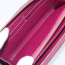 LOUIS VUITTON Monogram Empreinte Zippy Wallet Long Wallet amethyst M60569 LV Auth 207481A-17