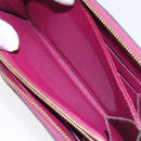 LOUIS VUITTON Monogram Empreinte Zippy Wallet Long Wallet amethyst M60569 LV Auth 207481A-20