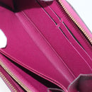 LOUIS VUITTON Monogram Empreinte Zippy Wallet Long Wallet amethyst M60569 LV Auth 207481A-22