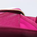 LOUIS VUITTON Monogram Empreinte Zippy Wallet Long Wallet amethyst M60569 LV Auth 207481A-24
