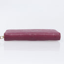 LOUIS VUITTON Monogram Empreinte Zippy Wallet Long Wallet amethyst M60569 LV Auth 207481A-7