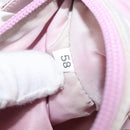 PRADA Accessory Pouch Nylon Pink Silver Auth 207483-12