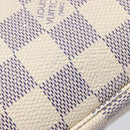 LOUIS VUITTON Damier Azur Mini Pochette Accessoires Pouch N63005 LV Auth 207484-19