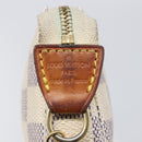 LOUIS VUITTON Damier Azur Mini Pochette Accessoires Pouch N63005 LV Auth 207484-20