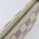 LOUIS VUITTON Damier Azur Mini Pochette Accessoires Pouch N63005 LV Auth 207484-9