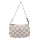LOUIS VUITTON Damier Azur Mini Pochette Accessoires Pouch N63005 LV Auth 207484-13