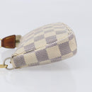 LOUIS VUITTON Damier Azur Mini Pochette Accessoires Pouch N63005 LV Auth 207484-4