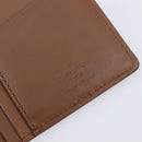 LOUIS VUITTON Portefeuille Braza Long Wallet Calf Skin Brown M61693 Auth 207485V-20