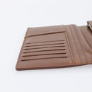 LOUIS VUITTON Portefeuille Braza Long Wallet Calf Skin Brown M61693 Auth 207485V-21