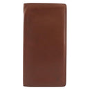 LOUIS VUITTON Portefeuille Braza Long Wallet Calf Skin Brown M61693 Auth 207485V-13